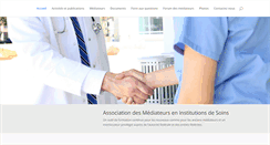 Desktop Screenshot of mediateurs-amis.be